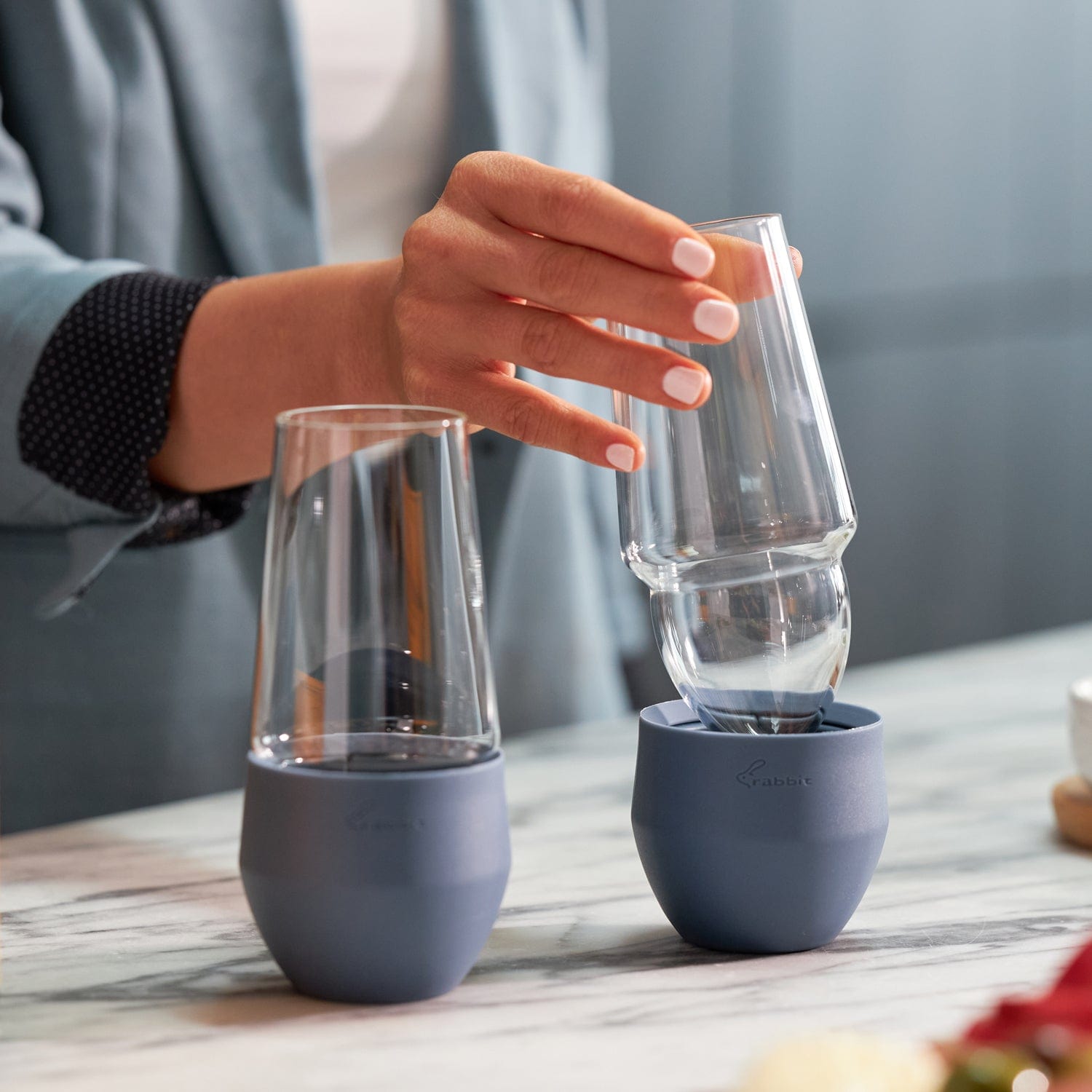 Freezable Champagne Glasses