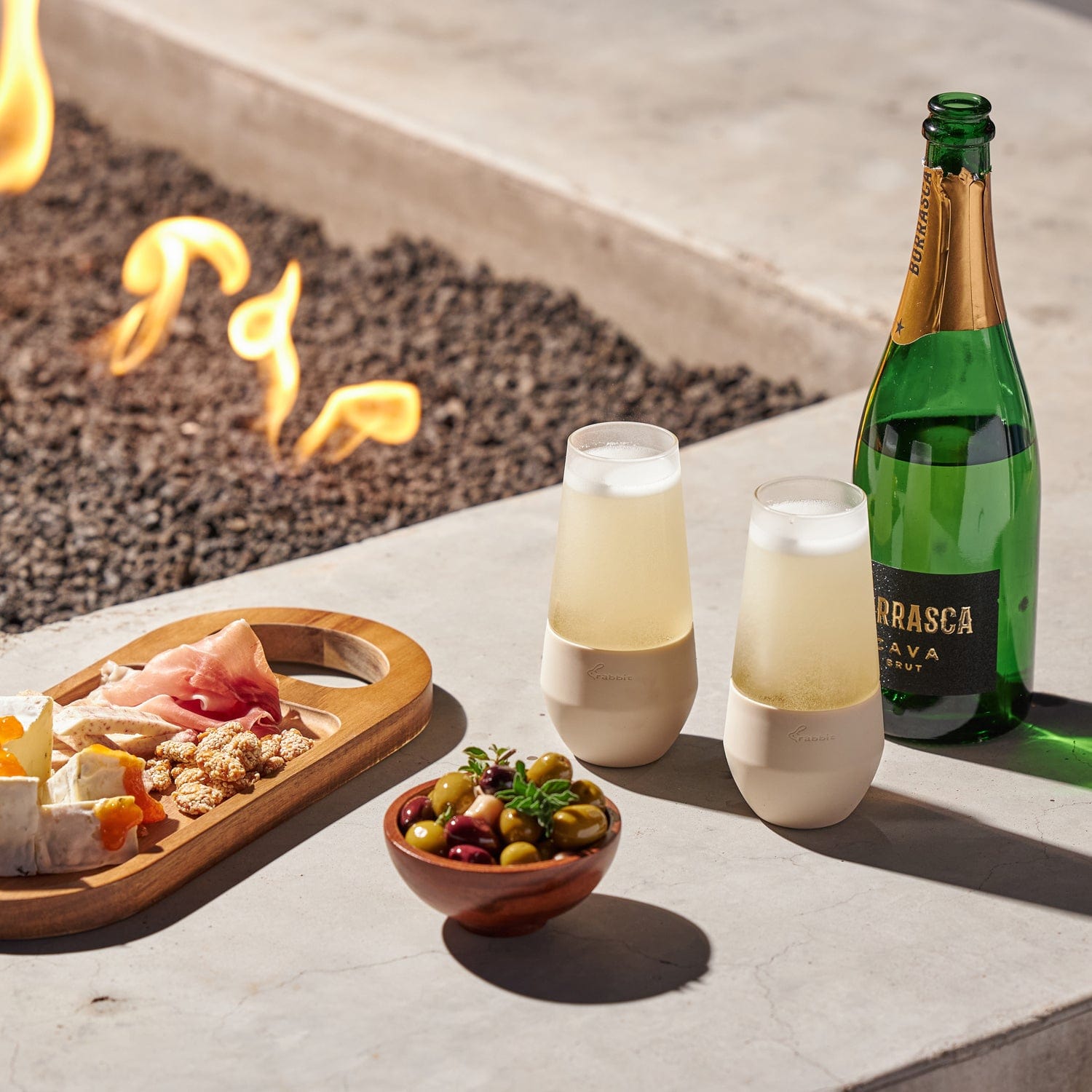 Freezable Champagne Glasses