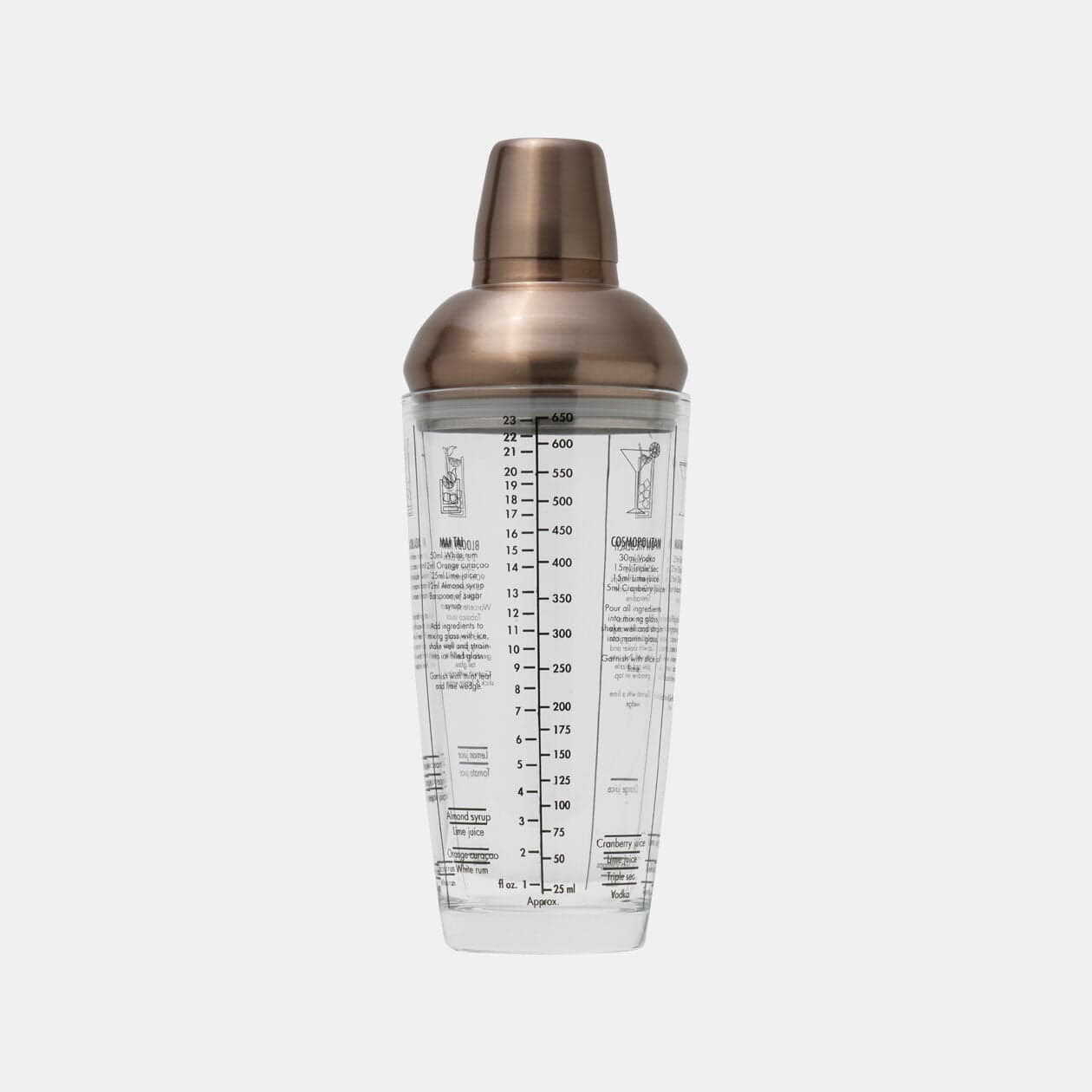 HOUDINI RECIPE COCKTAIL SHAKER 650 ML