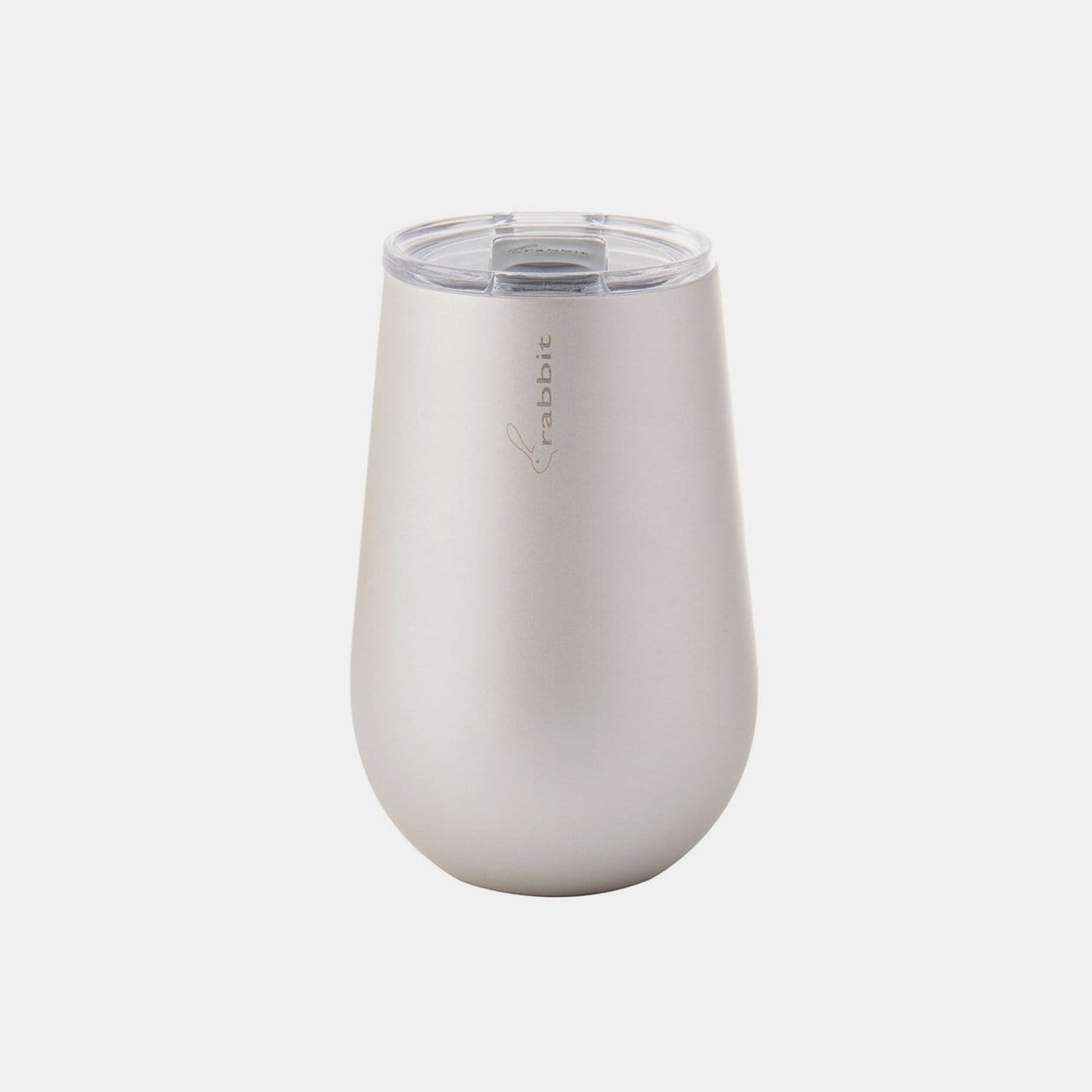 Rabbit Wine Tumbler W/ Slider Lid- 12 OZ. Champagne Navy