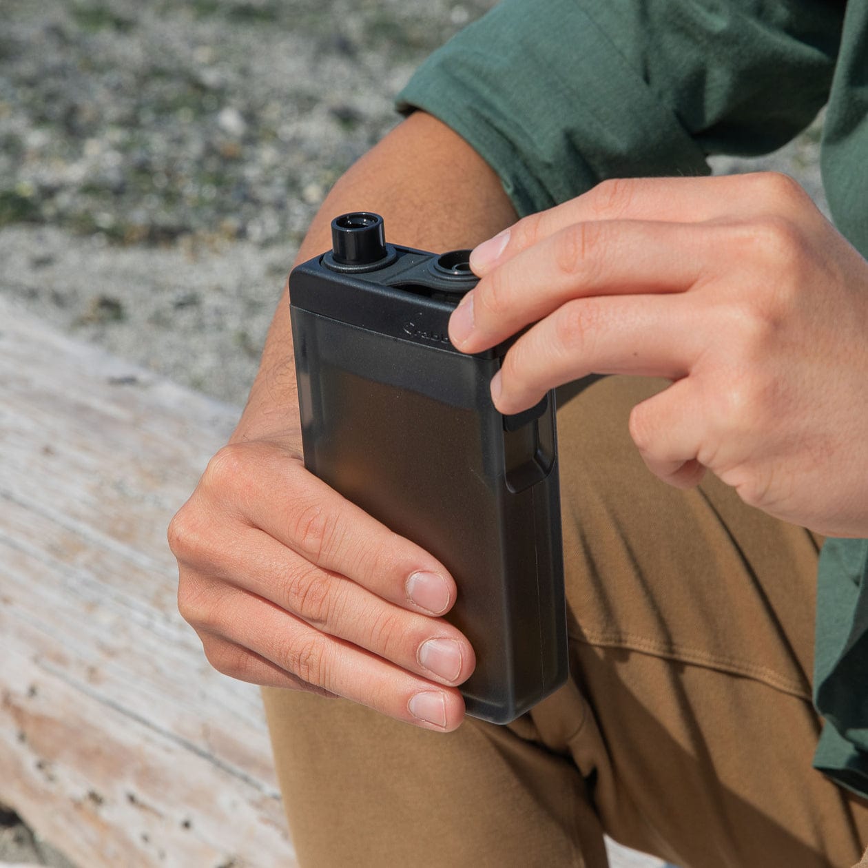 Leak-Free Discreet Plastic Flask