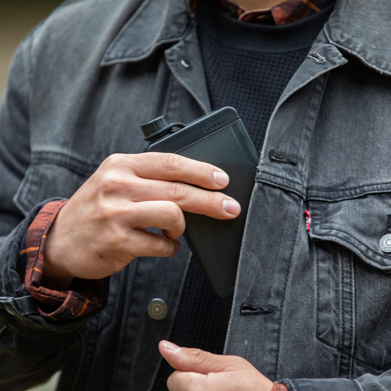 Leak-Free Discreet Plastic Flask