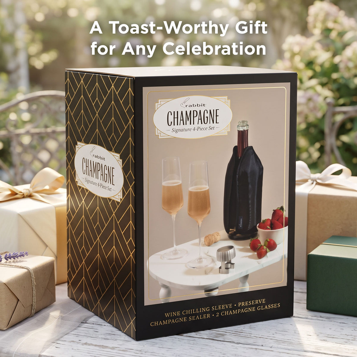 4-Piece Champagne Set