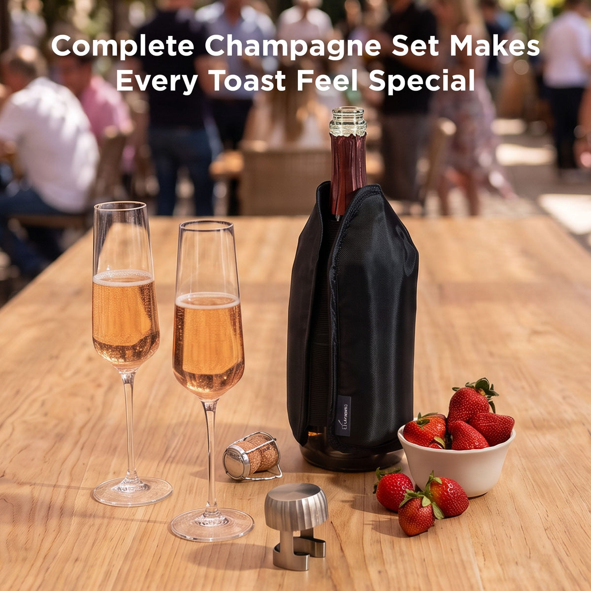 4-Piece Champagne Set