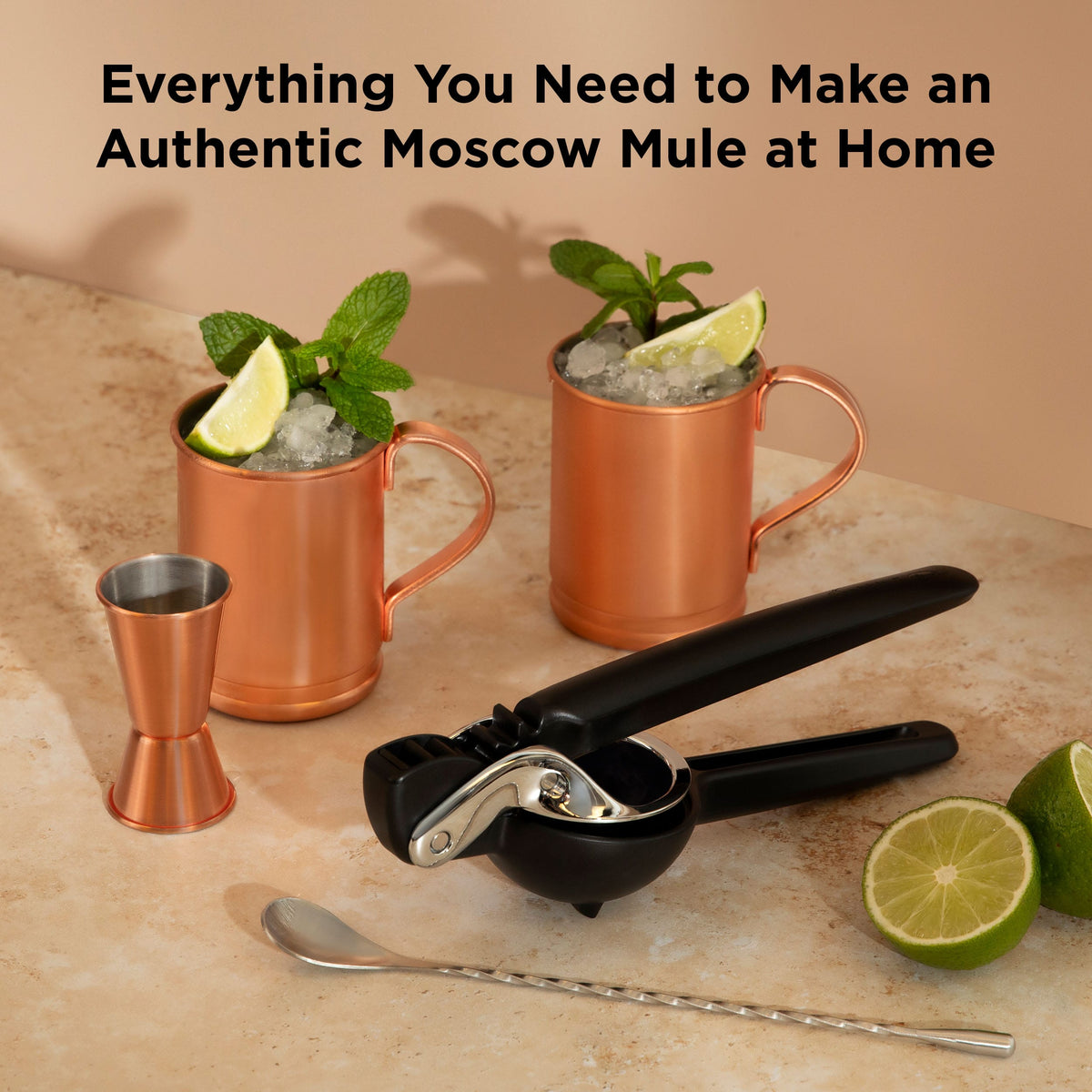 5-Piece Moscow Mule Cocktail Set