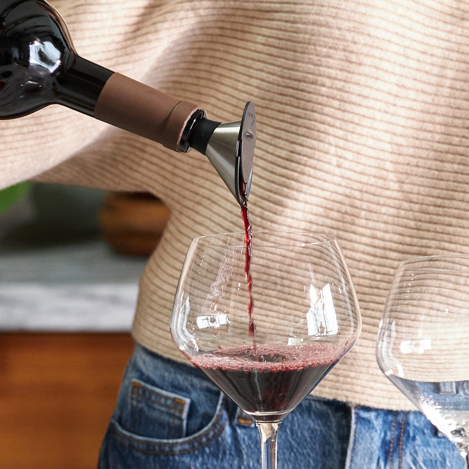 Sliding Wine Pourer & Stopper