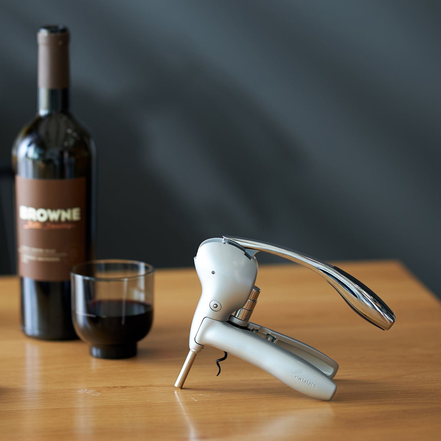 The Rabbit Corkscrew in Silver Color