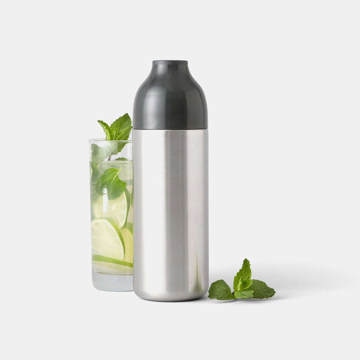 Couvercle De Shaker à Cocktail En Acier Inoxydable - Bouchon Anti-éclaboussures, Remplacement Pour Shaker 350 Ml