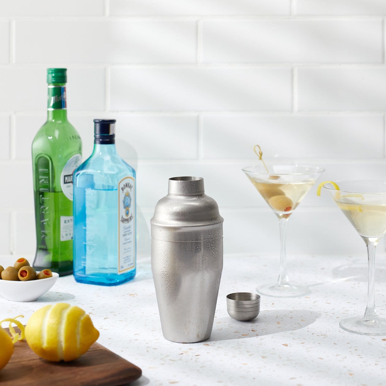 16oz Stainless Steel Cocktail Shaker